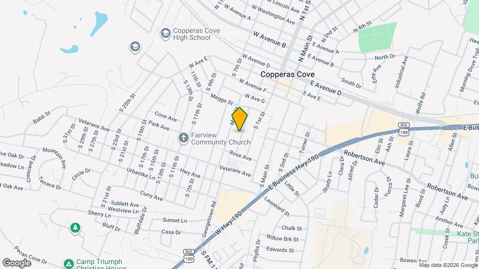 704 S 3rd St Mapa y Detalles de la Ubicación