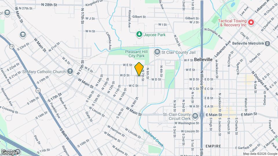 226 N 8th St Map and Location Details
