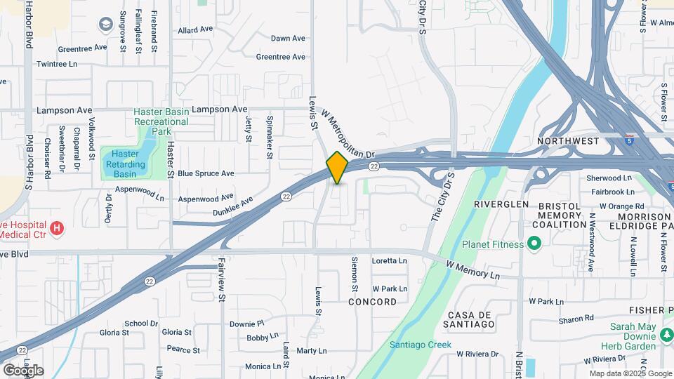 724 Fondren St Map and Location Details