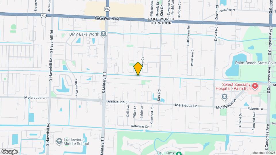 4193 Vermont Ave Map and Location Details