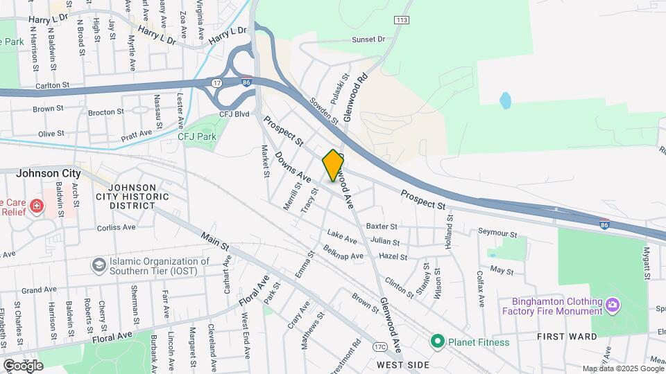 10 Downs Ave, Unit 2 Map and Location Details