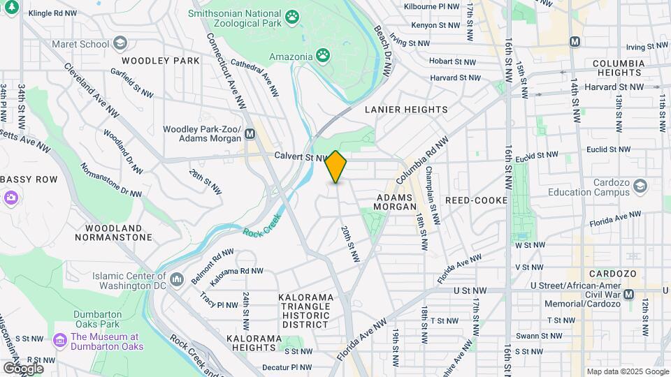 2456 20th St NW Map and Location Details