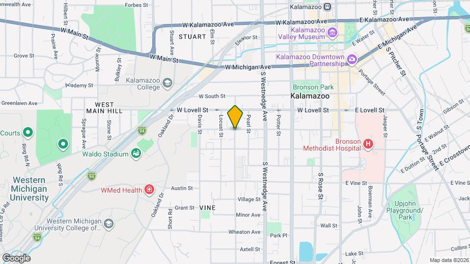 509 Oak St, Unit 2 Map and Location Details