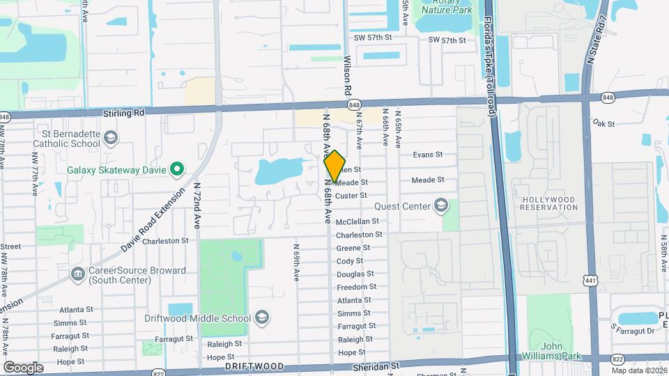 6780 Meade St Map and Location Details