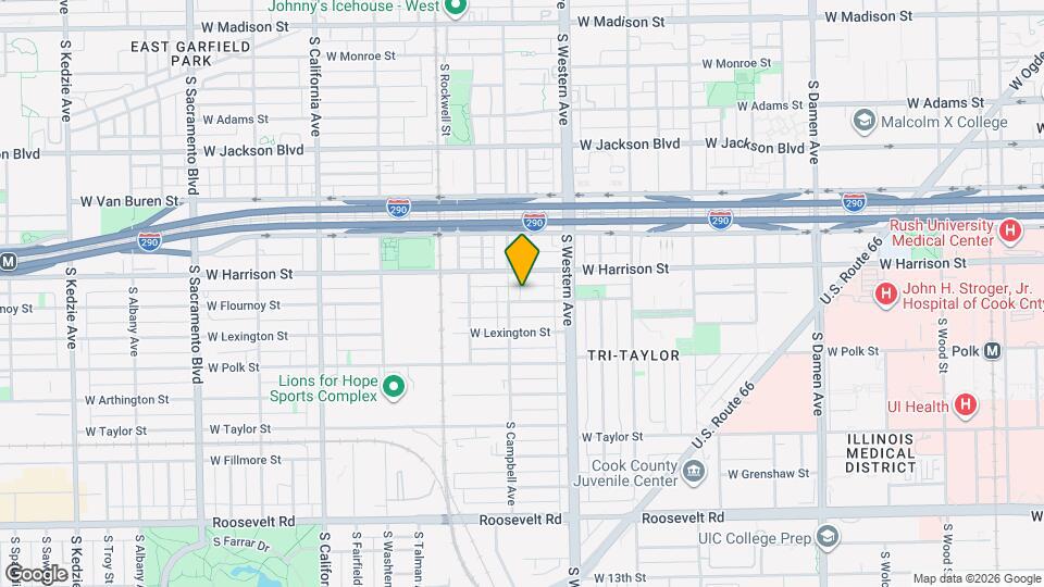 2450 W Flournoy St Map and Location Details