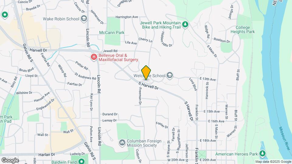 505 Gaslight Ln Map and Location Details