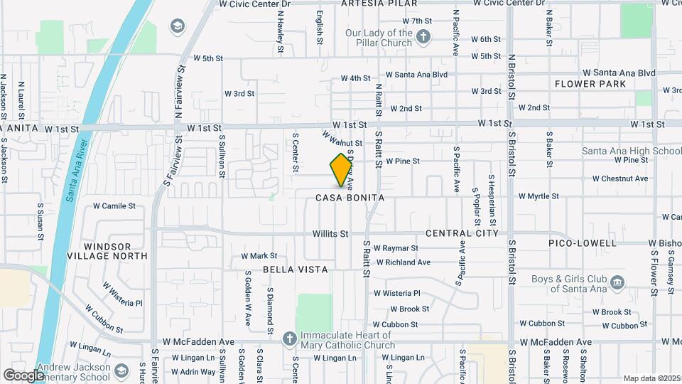 1909 W Myrtle St Map and Location Details