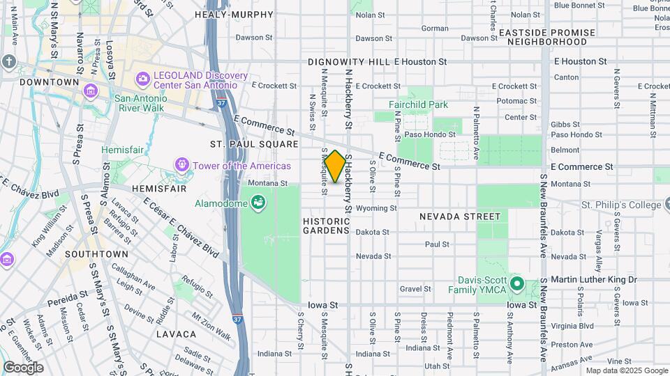 414 Montana St Map and Location Details