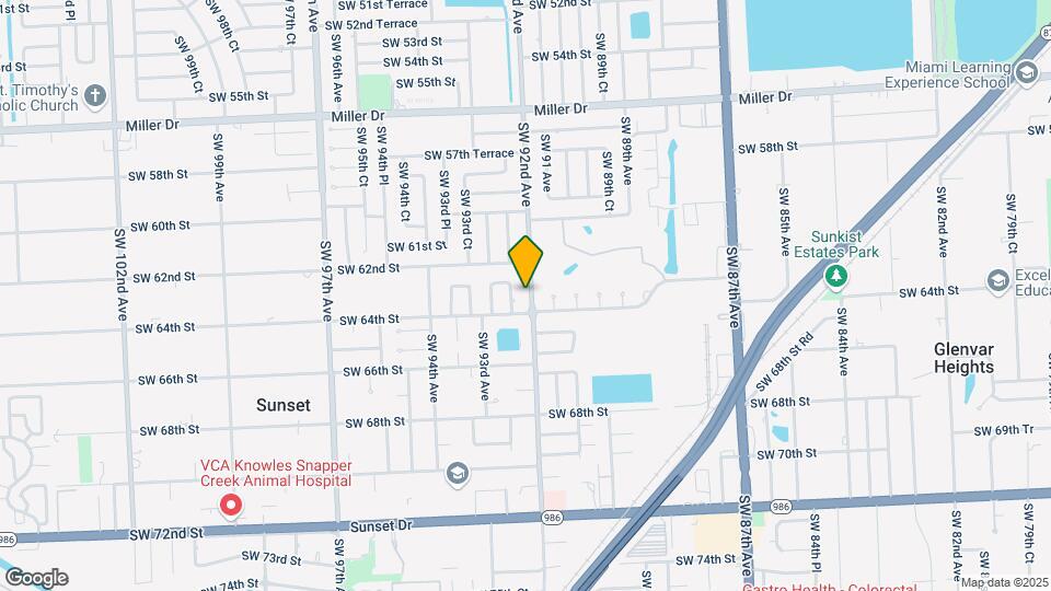 6310 SW 92nd Ave Map and Location Details