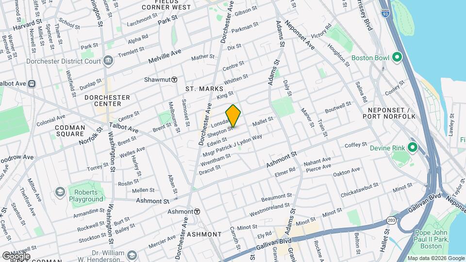 55 Shepton St Mapa y Detalles de la Ubicación