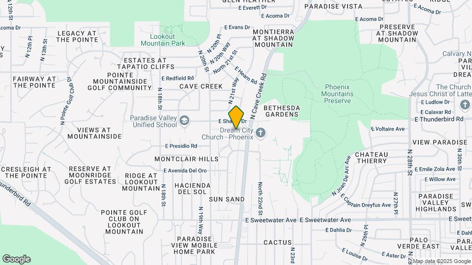 2121 E Voltaire Ave, Unit #07 Map and Location Details