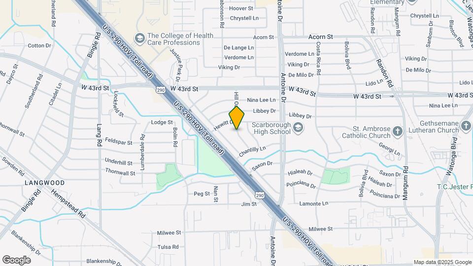 4135 Hill Oak Dr Map and Location Details