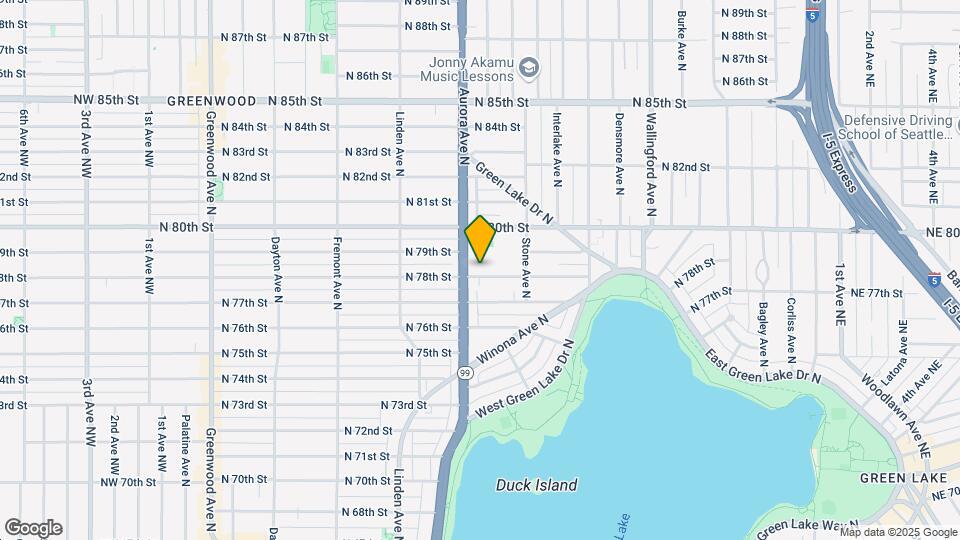 1112 N 78th St Map and Location Details