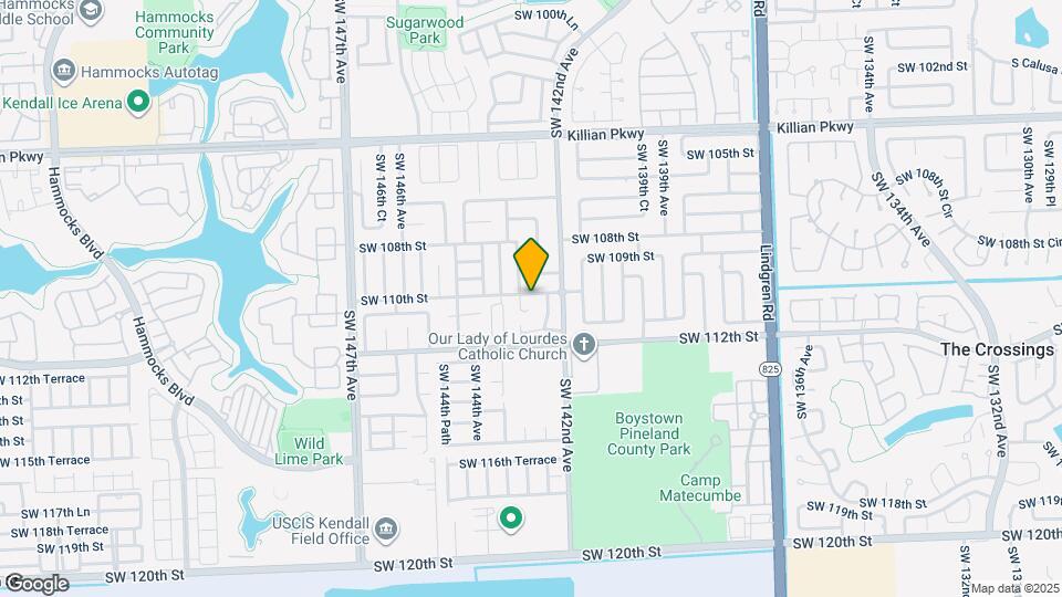 11031 SW 142nd Pl Map and Location Details