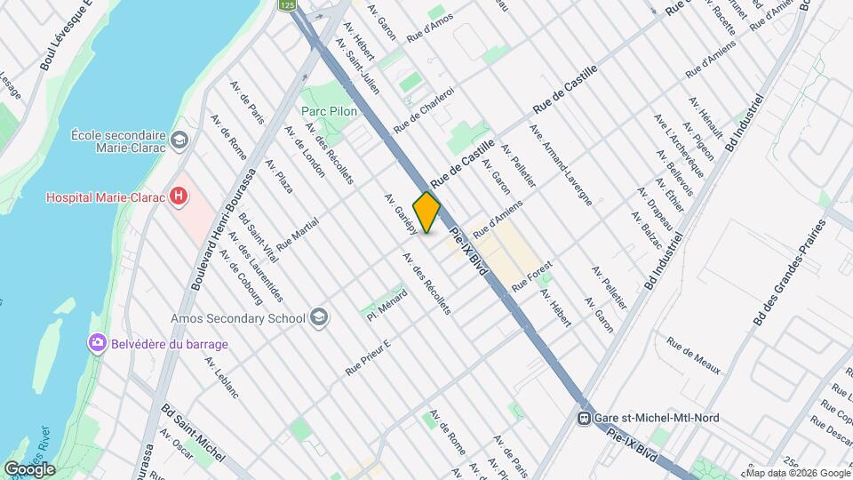 10761 Gariépy Av Map and Location Details