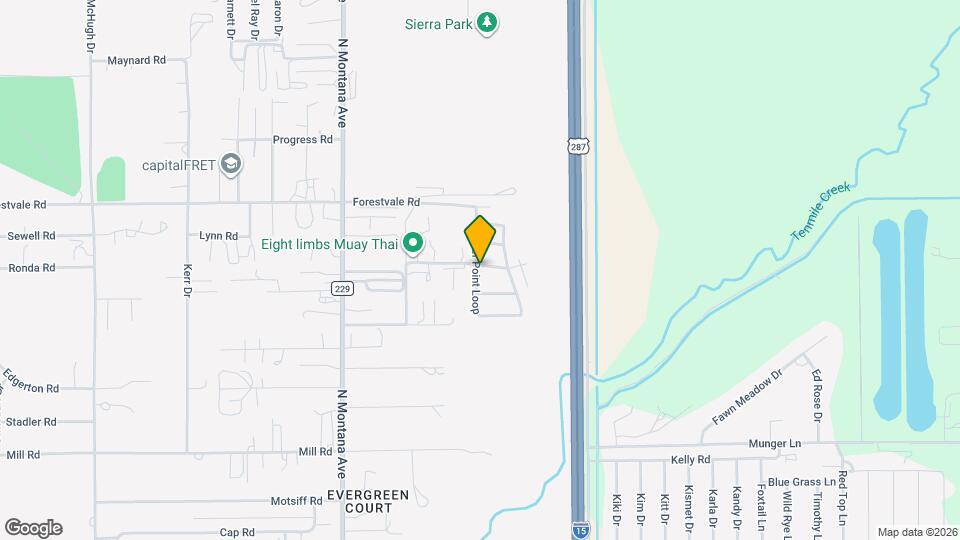 1455 Valley Speedway Rd Mapa y Detalles de la Ubicación