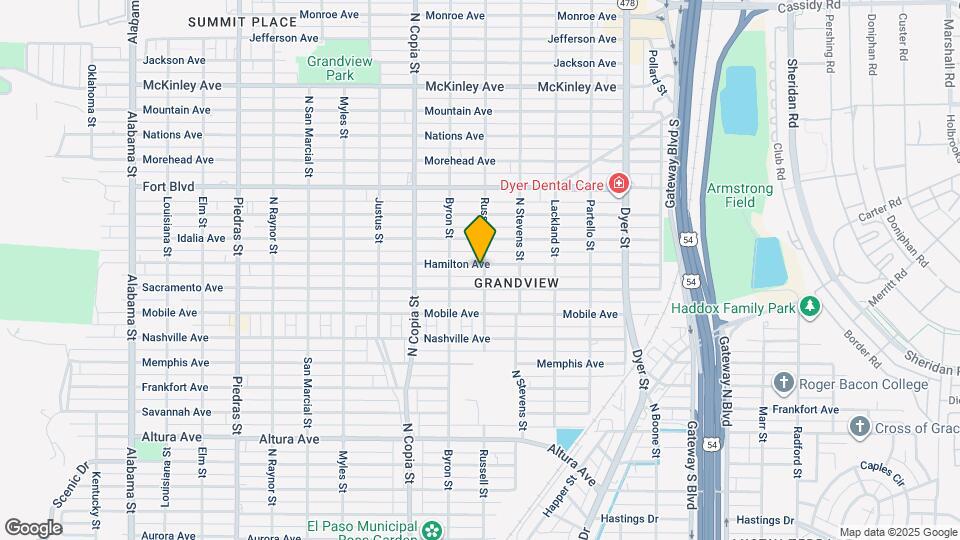 3530 Hamilton Ave Map and Location Details