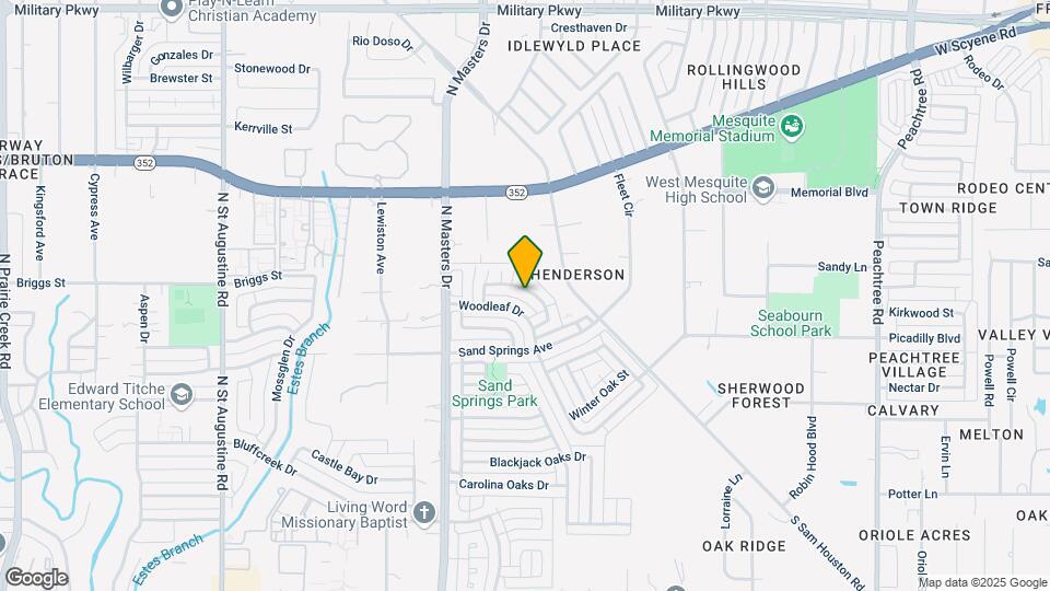 10348 Wood Heights Dr Map and Location Details