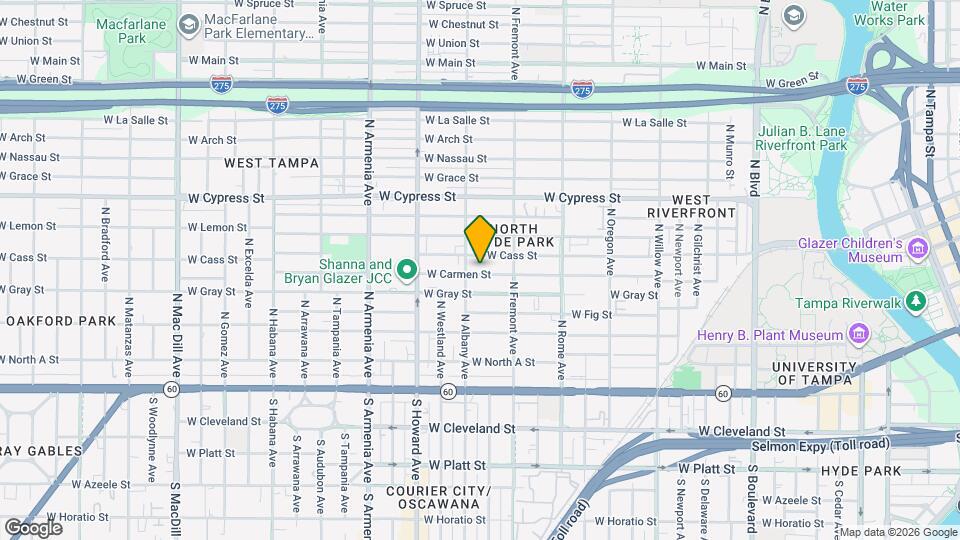 1919 W Carmen St Mapa y Detalles de la Ubicación