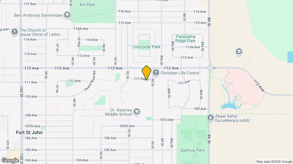 9007-9111 111 Ave Map and Location Details