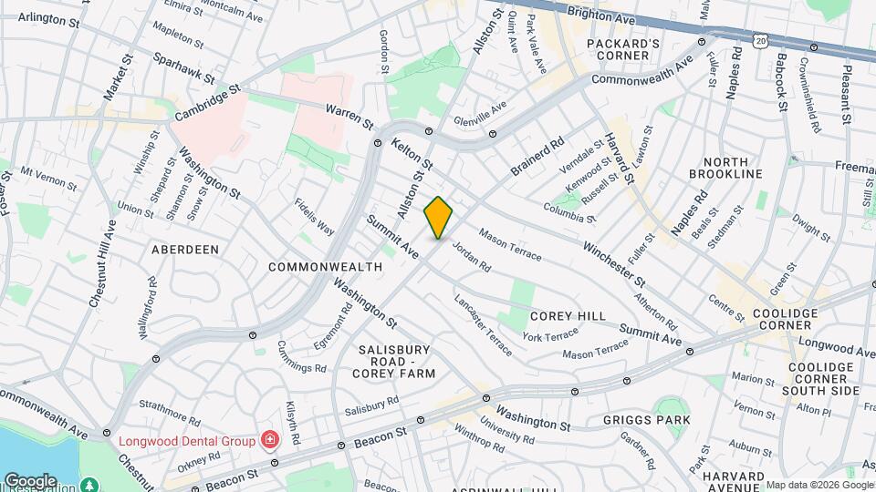 242 Corey Rd, Unit 1 Mapa y Detalles de la Ubicación