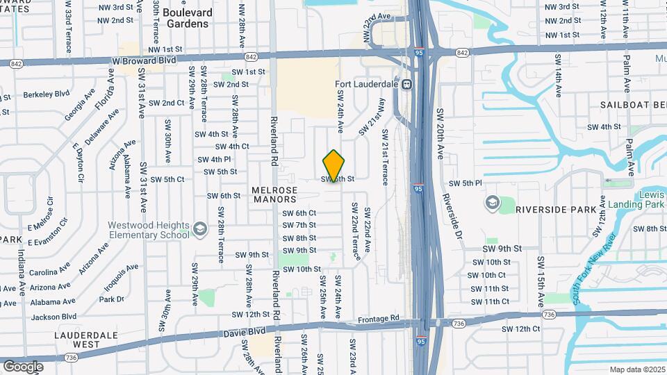 2411 SW 5th Pl Map and Location Details