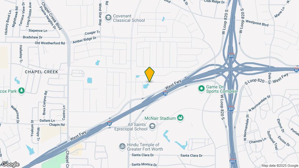 9701 Calhoun Falls Dr Map and Location Details