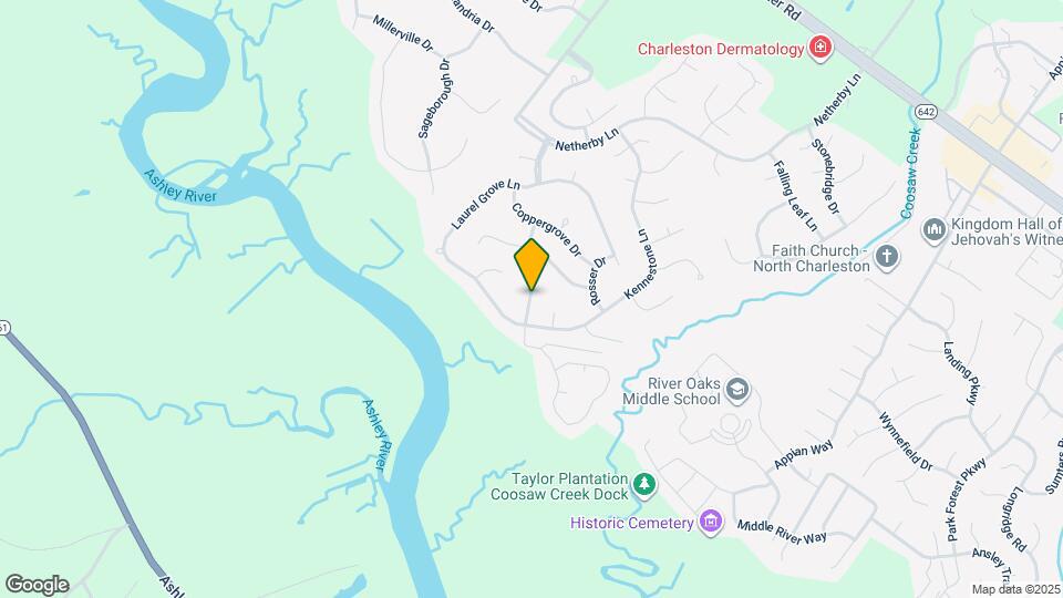 8710 Silver Perch Ln Map and Location Details