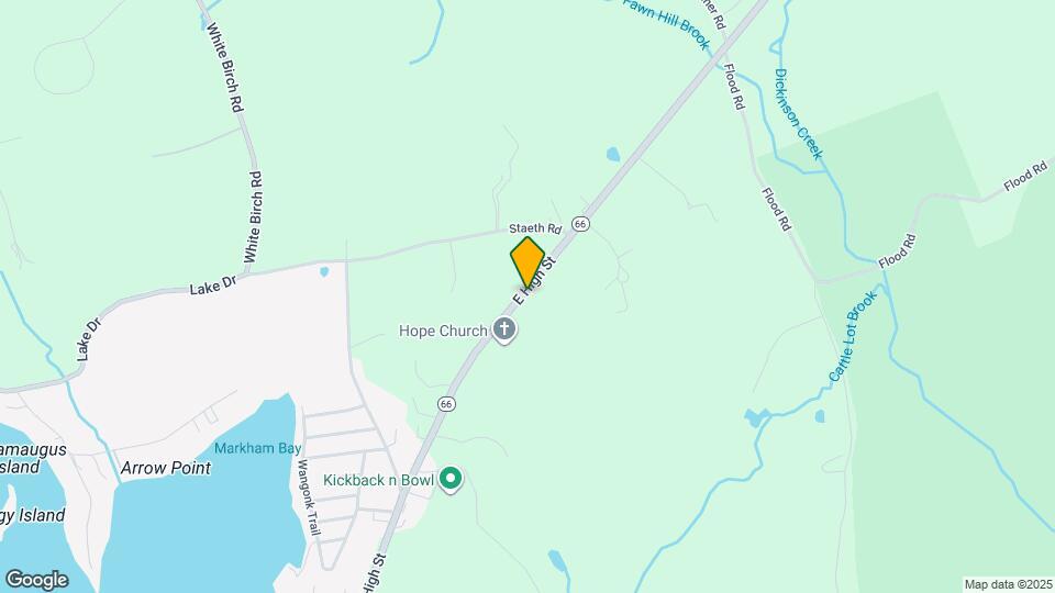 244 E High St Map and Location Details