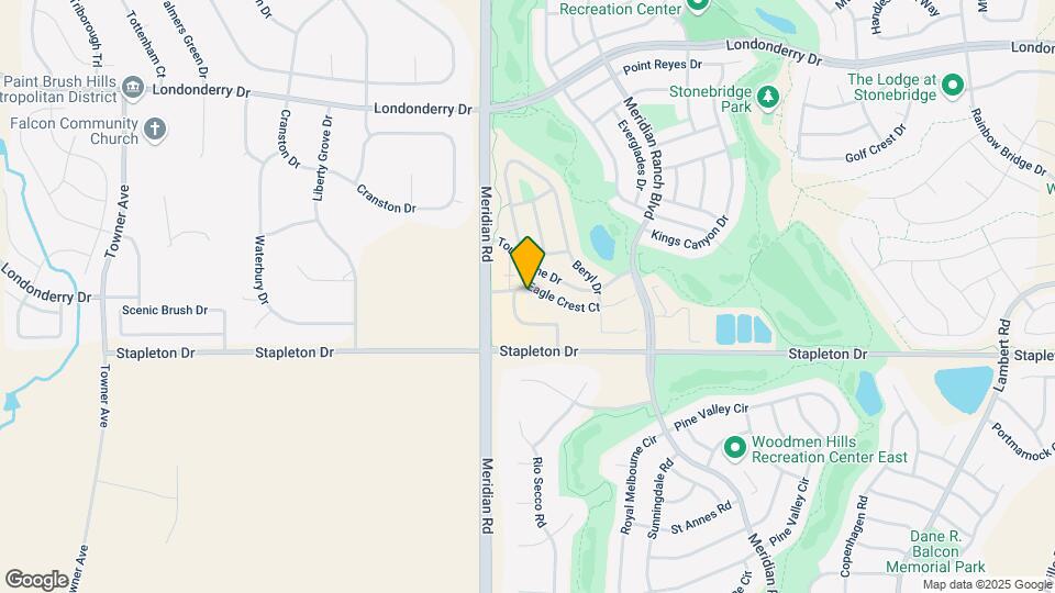 11909 Eagle Crest Ct Map and Location Details
