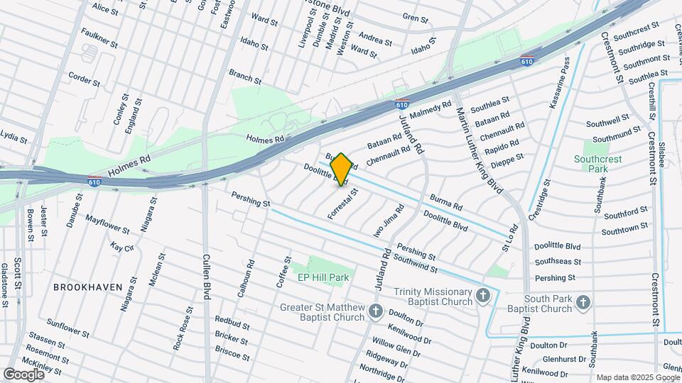7315 Eisenhower Rd Map and Location Details