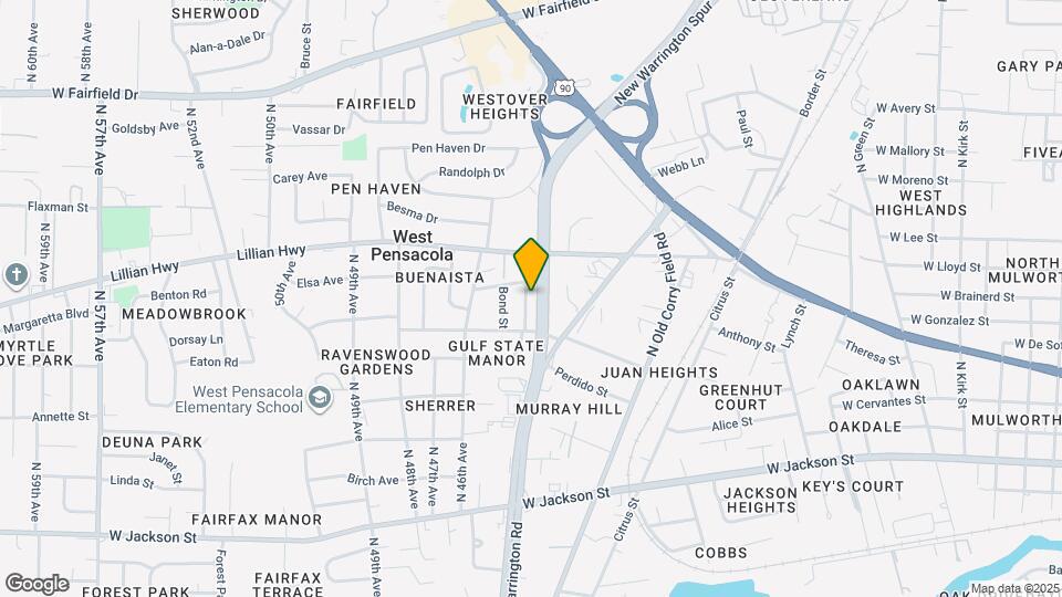 1010 Pennsylvania Dr Map and Location Details