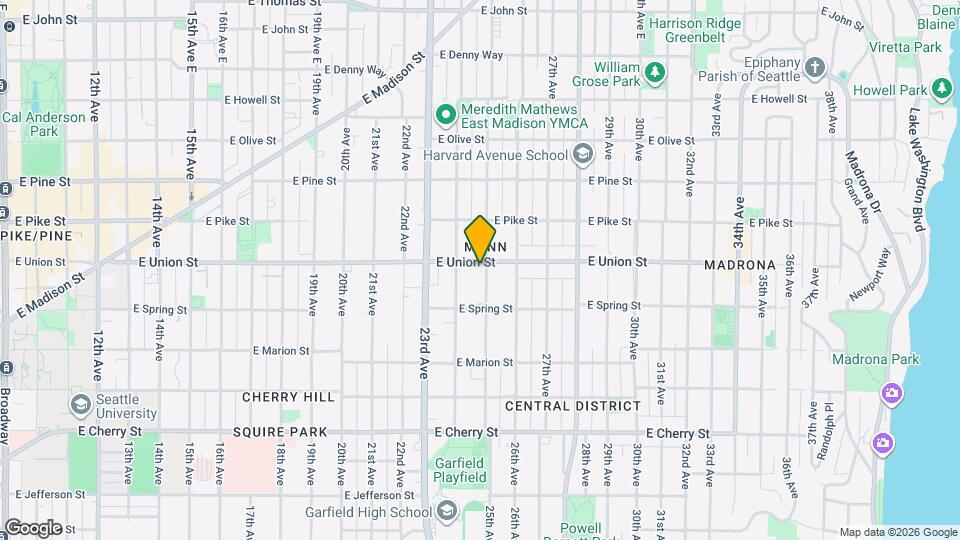 2421 E Union St Mapa y Detalles de la Ubicación