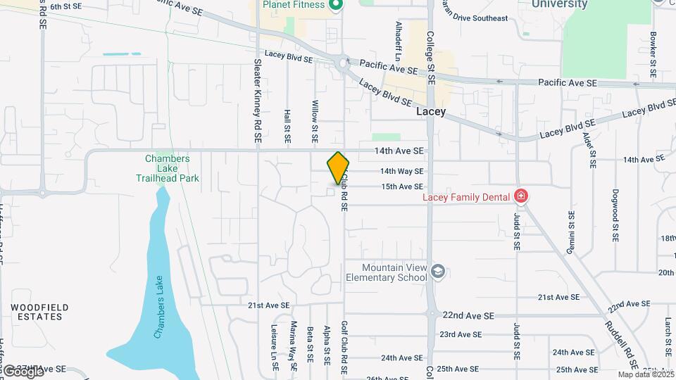 Lacey Mobile Home Park Map and Location Details