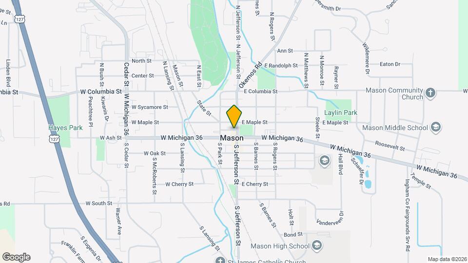 344 S Jefferson St, Unit B Mapa y Detalles de la Ubicación