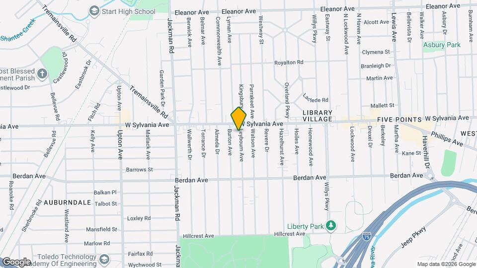 3941 Leybourn Ave Map and Location Details