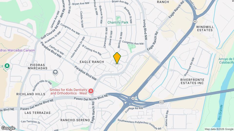 9204 Camino Viejo Dr NW Map and Location Details