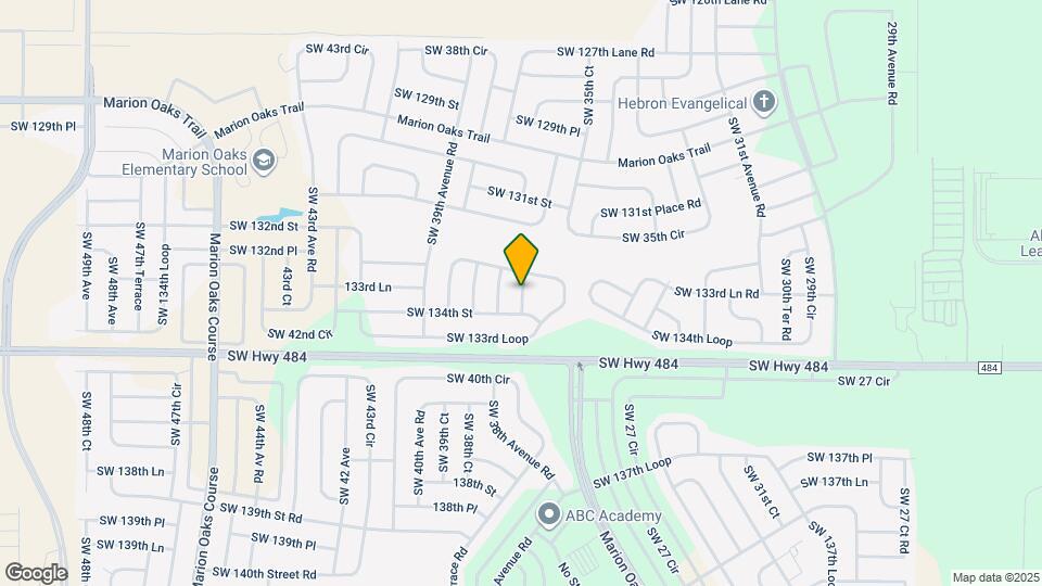 13360 SW 37th Ave Map and Location Details