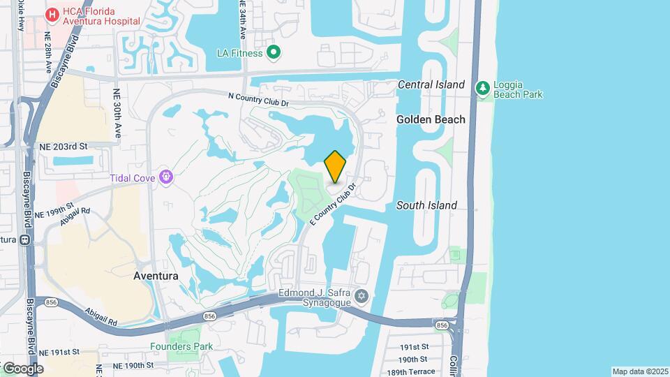 20000 E Country Club Dr, Unit #1102 Mapa y Detalles de la Ubicación