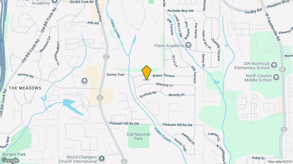 2315 Shancey Ln Map and Location Details