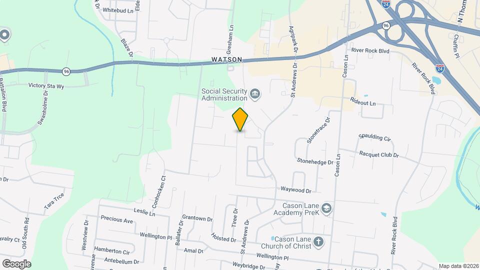 3014 Waywood Dr Map and Location Details