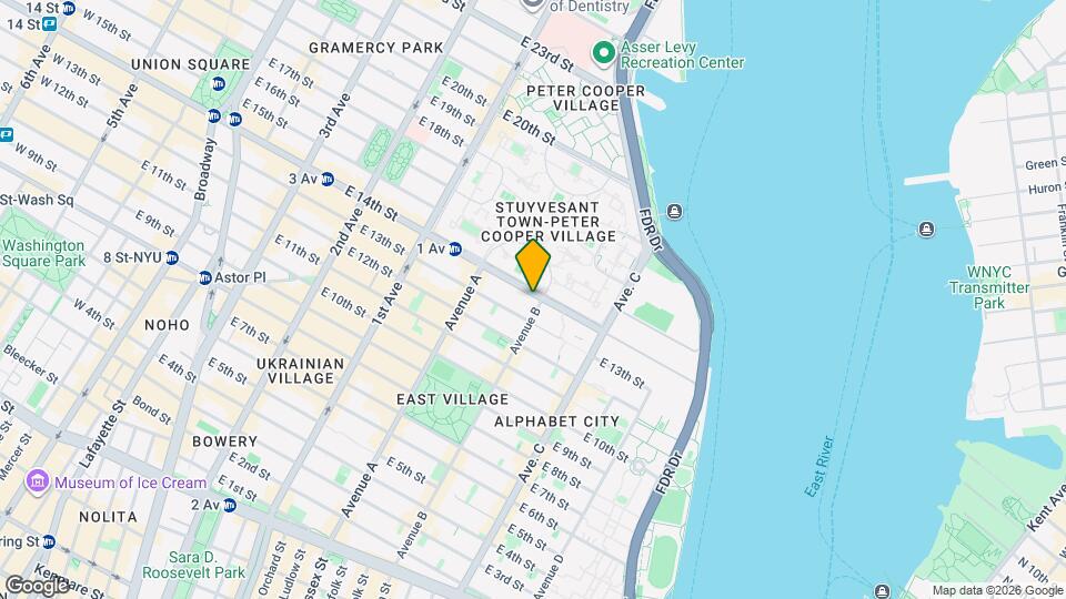 232 Avenue B Map and Location Details