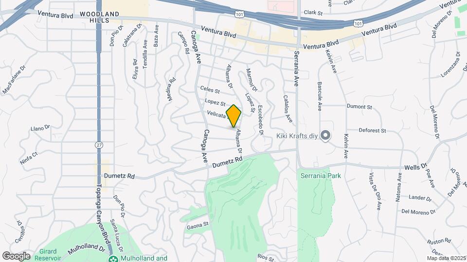 21206 De La Osa St Mapa y Detalles de la Ubicación