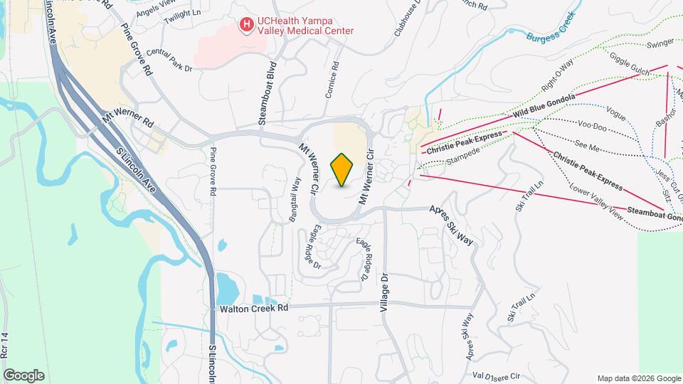 2160 Mt Werner Cir Map and Location Details