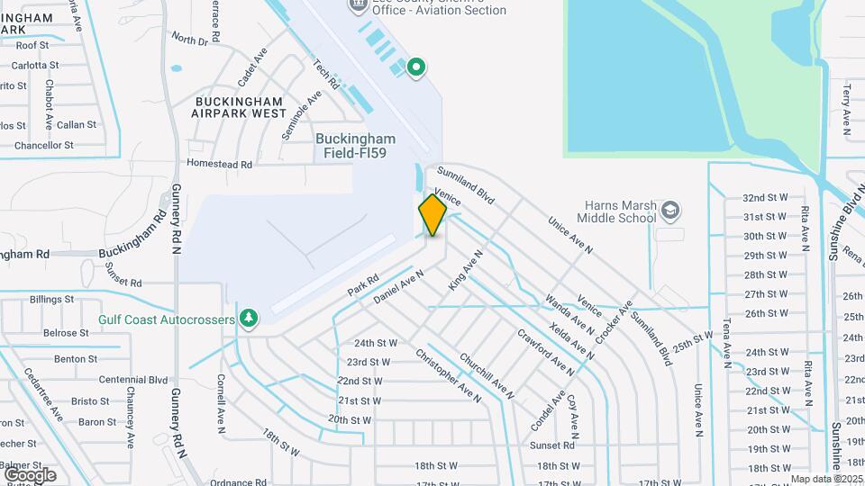 2502 Park Rd Map and Location Details