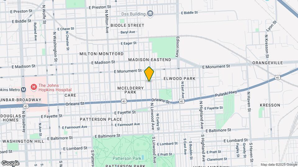 530 N Linwood Ave Map and Location Details