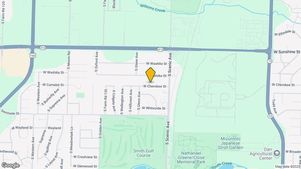 2809 W Cherokee St Map and Location Details