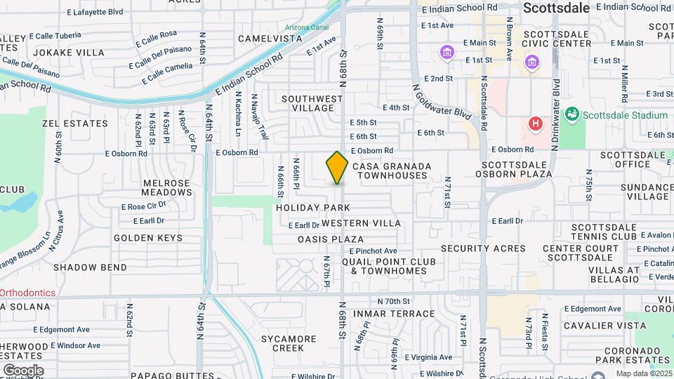 3220-3214 N 68th St Map and Location Details
