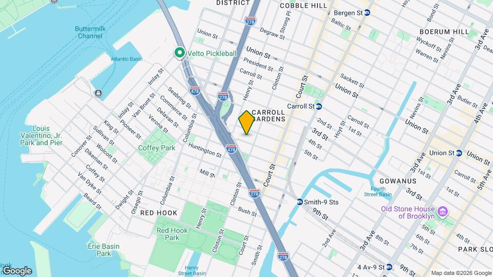 105 Luquer St, Unit 105 luquer  street  Brooklyn  NY  11231 Map and Location Details