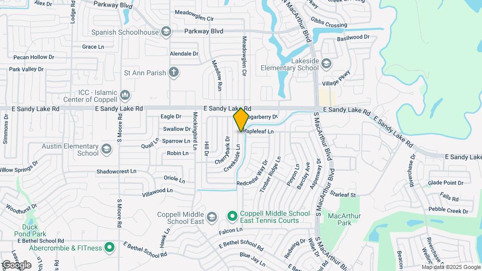 106 Creekside Ln Map and Location Details